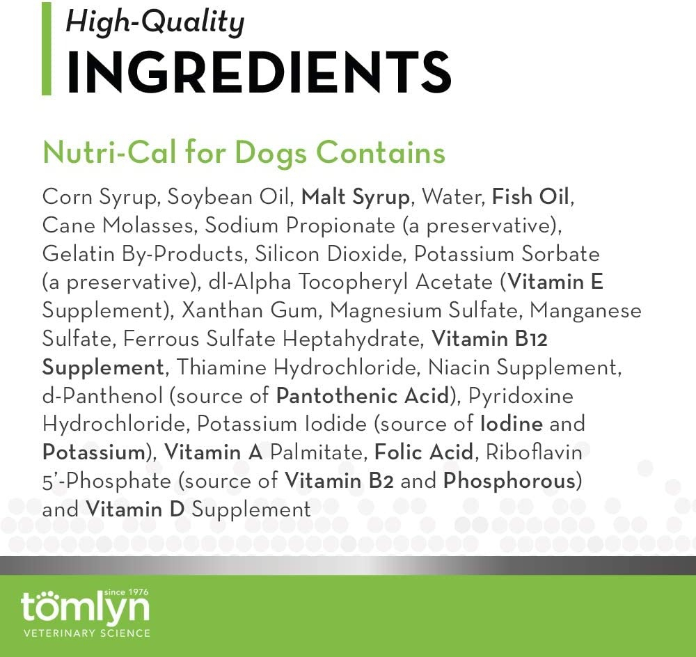 Salud y Equipamiento Médico - Suplemento Vitaminico Perro Adulto Tomlyn Nutri-cal Mascota 4
