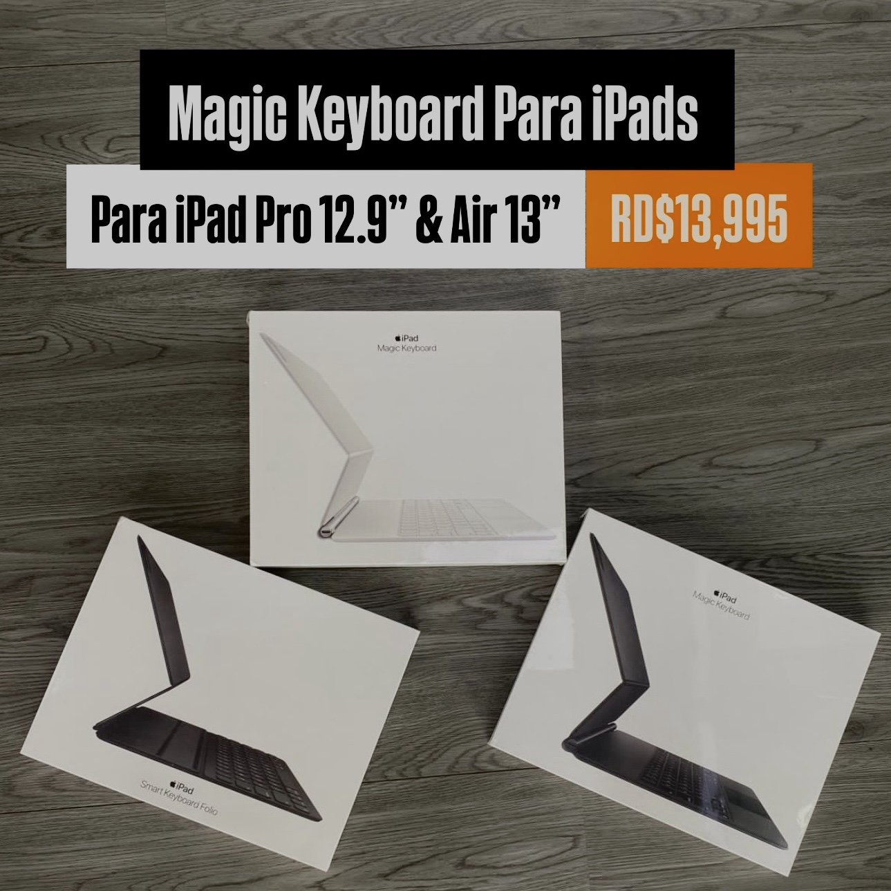 celulares y tabletas - Magic Keyboard iPad Pro 12.9”/11” & Air 13”/11”/10.9” Nuevos Sellados