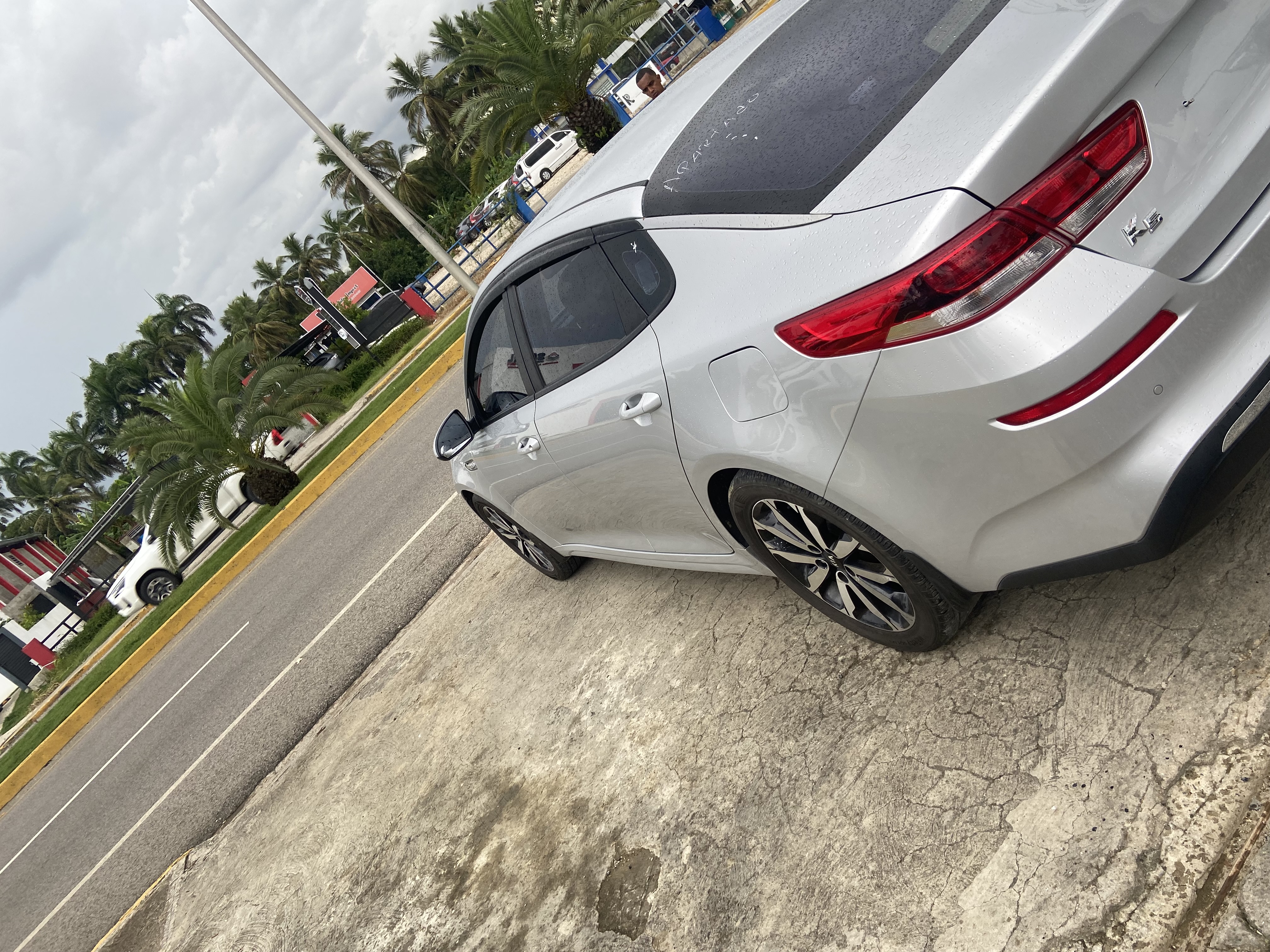 carros - Kia k5 2021 el más nuevo gris original  6