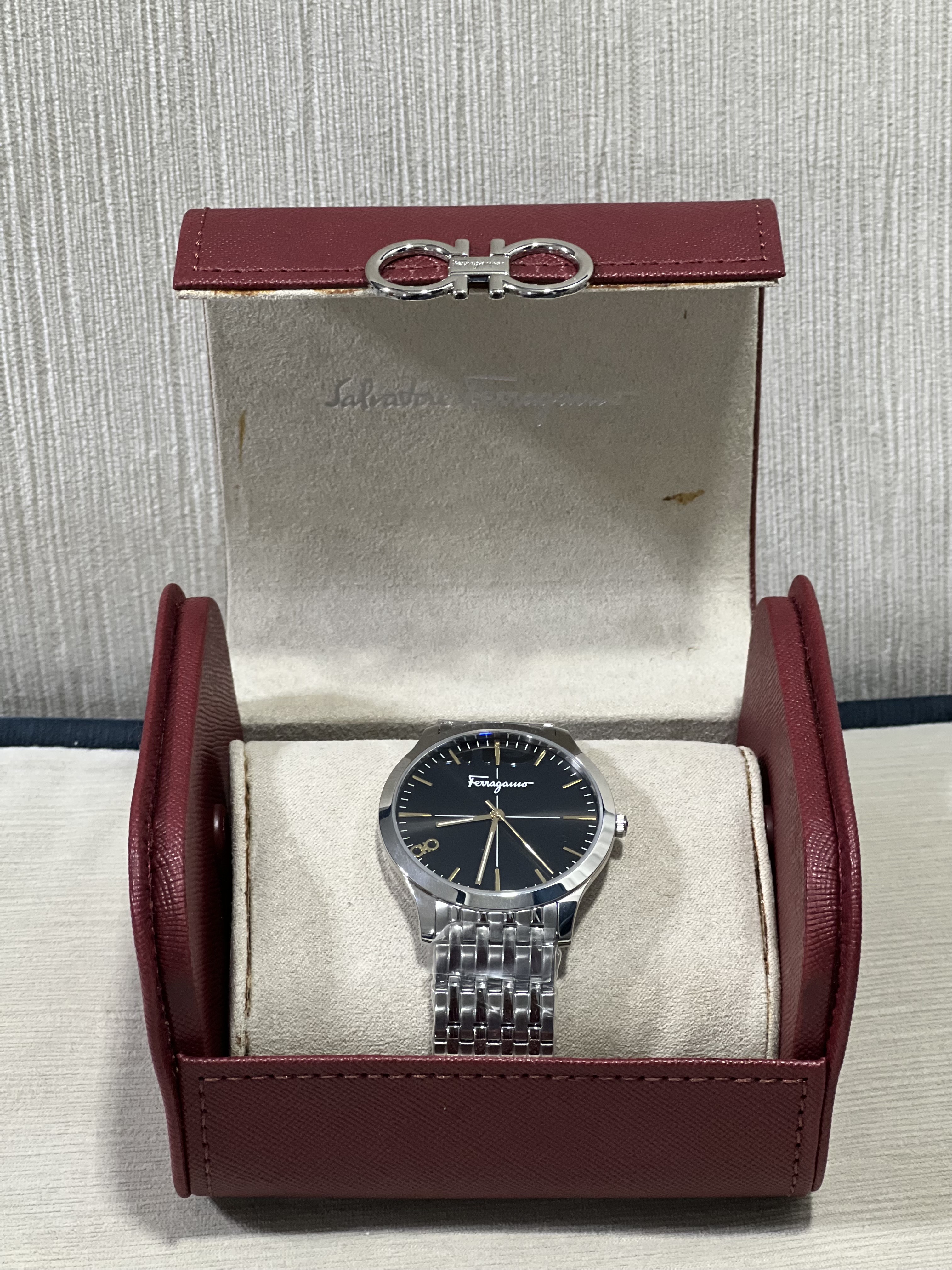 joyas, relojes y accesorios - RELOJ FERRAGAMO ORIGINAL NUEVO 0