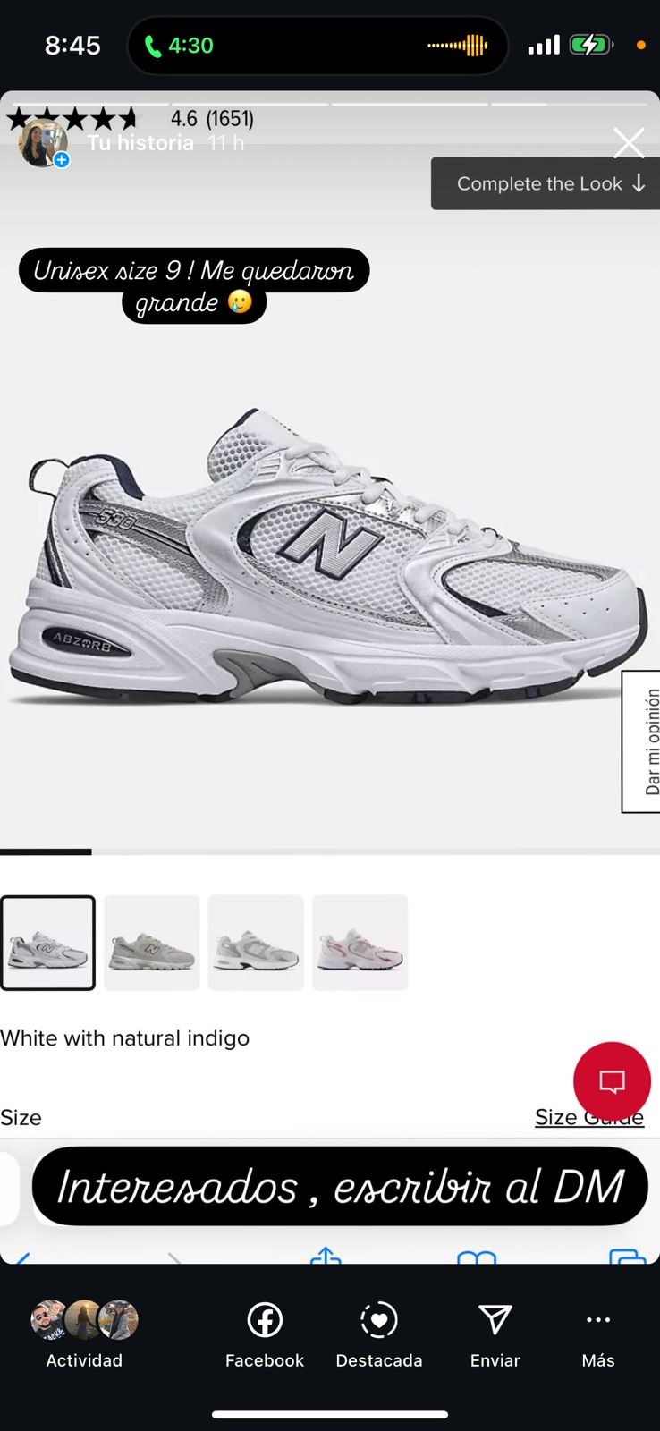 zapatos unisex - PEDI LOS TENIS POR LA PAGINA Y ME QUEDARON GRANDRE 0
