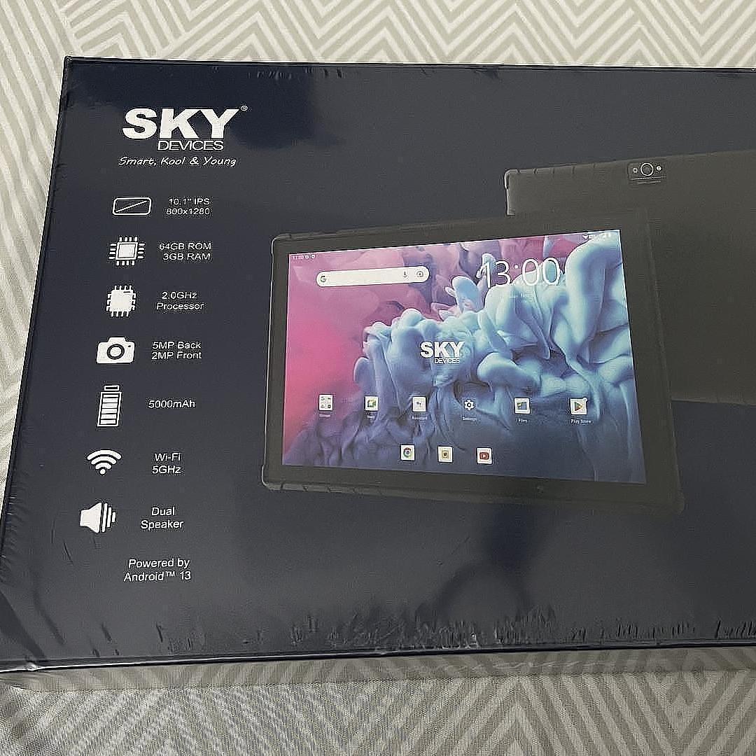 celulares y tabletas - TABLET NUEVA SELLADA SKY 64 GB 3 GB RAM 0