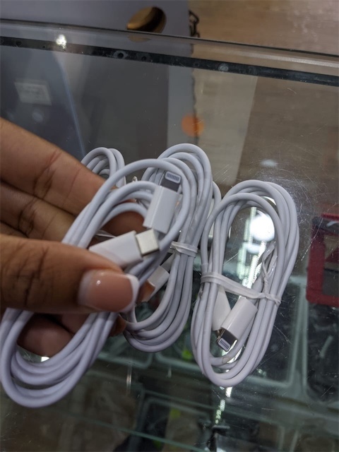 celulares y tabletas - cable tipo c iphone original  3