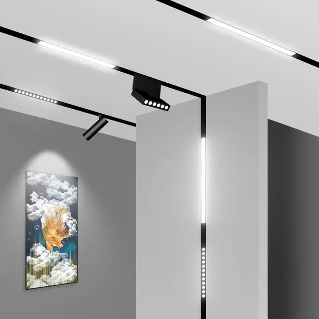 decoración y accesorios - RIELES MAGNETICOS PERFILES MAGENTICOS  5