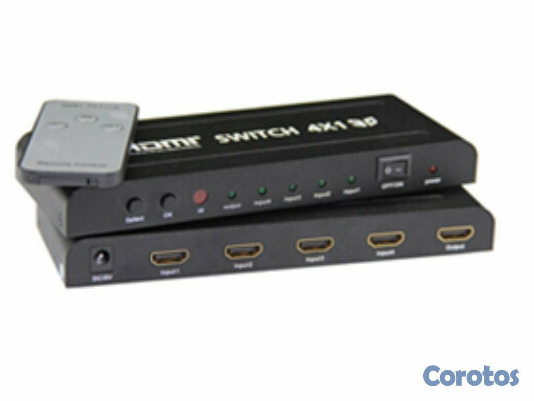 accesorios para electronica - SPLITTER HDMI 1X4 AGILER, SUPORTA TODOS FORMATOS HD INCLUYENDO 720P, 1080I, 1080