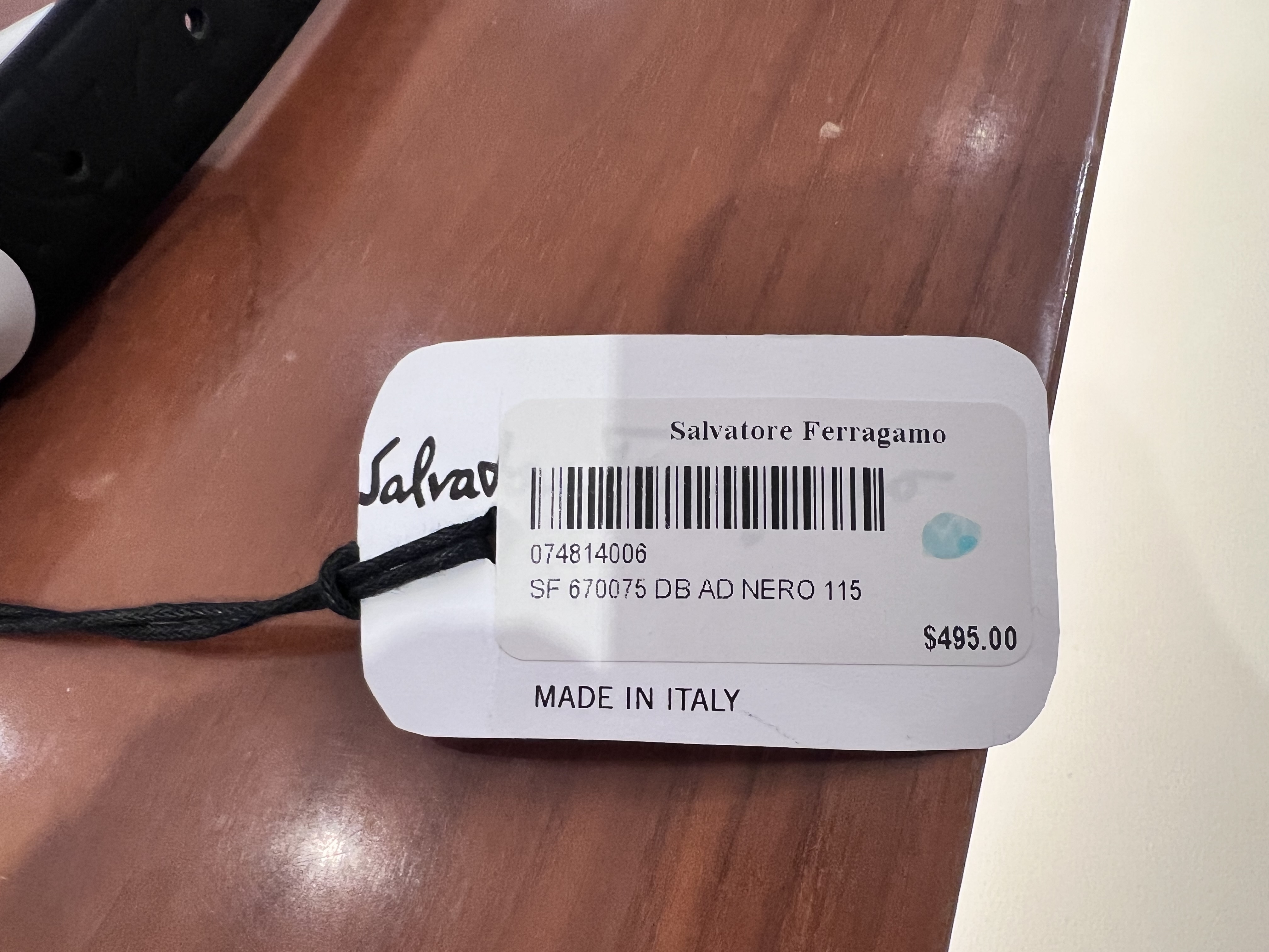 carteras y maletas - Correa Ferragamo Negra