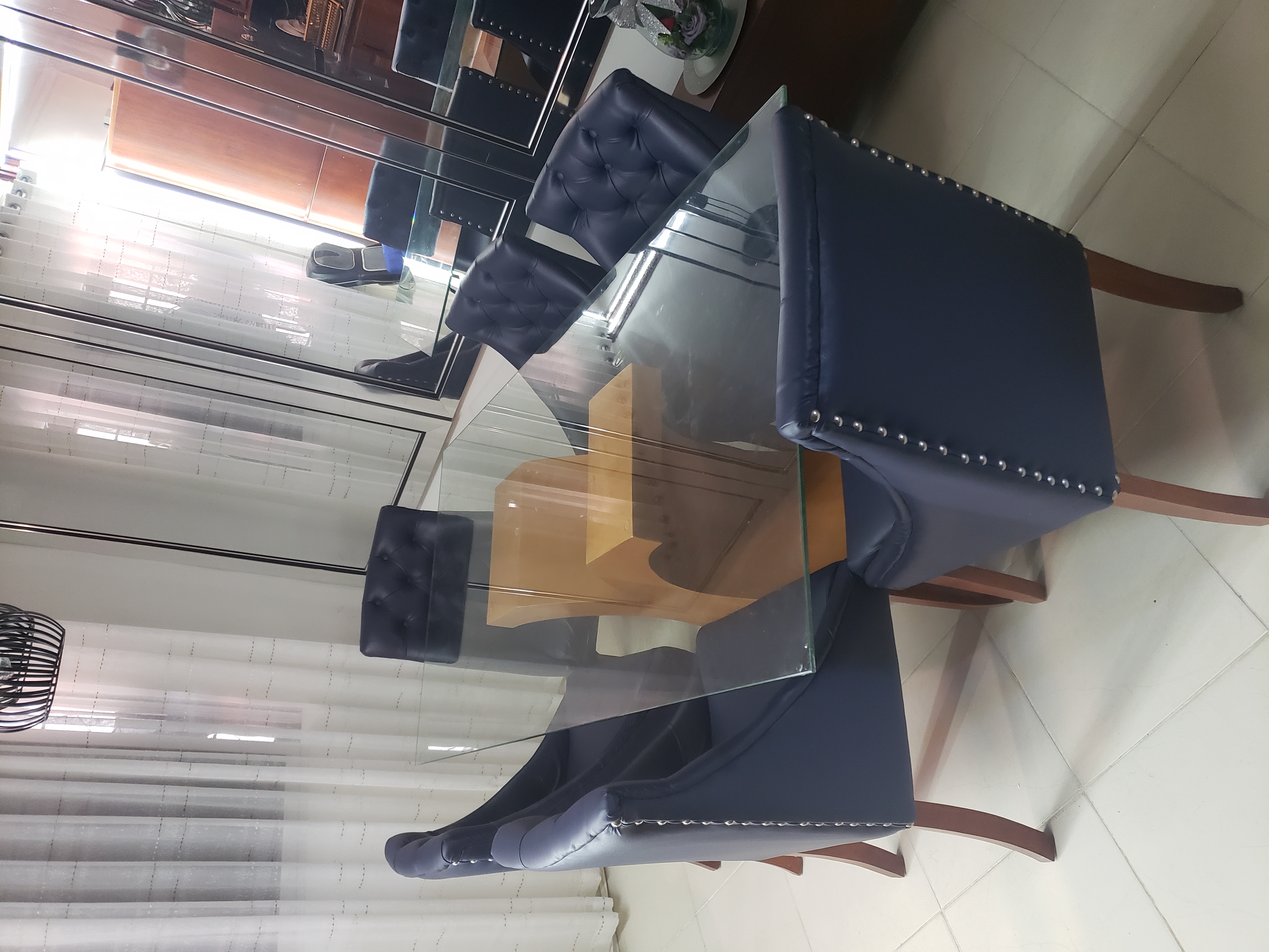 muebles y colchones - Juego de Comedor de 6 sillas 0