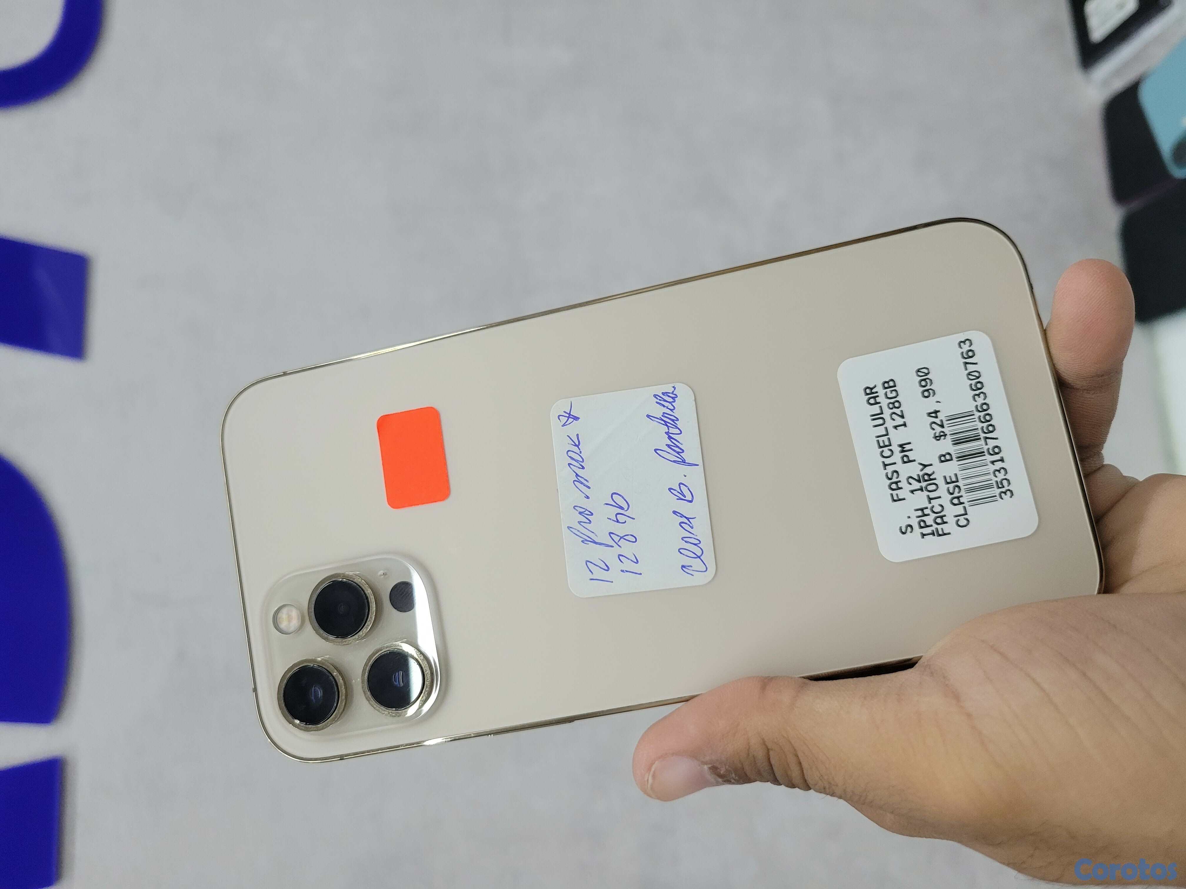 celulares y tabletas - iphone 12PM de 128gb 