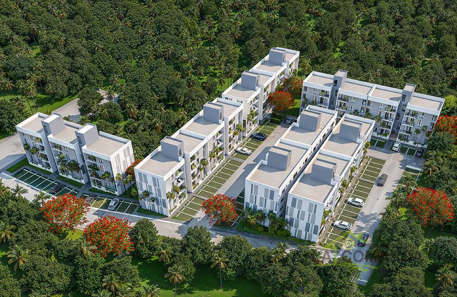 apartamentos - Residencial de apartamentos en planos Framboyan 1