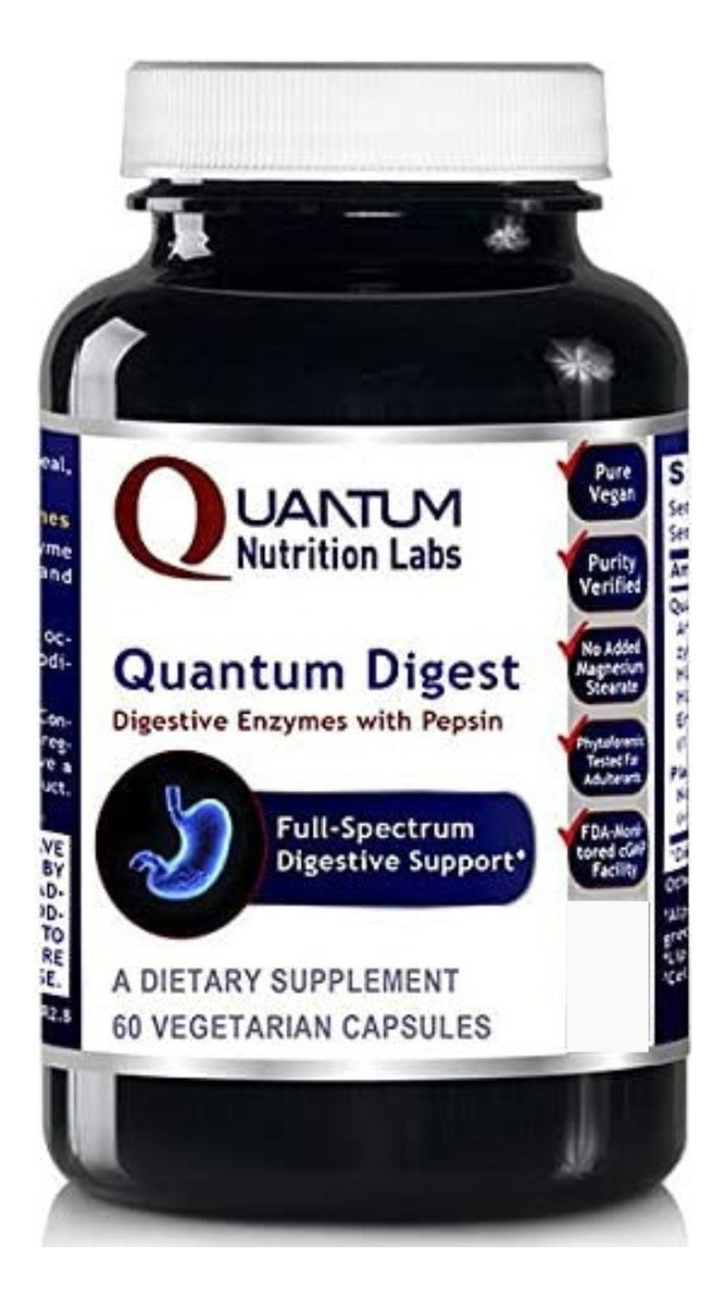Salud y Equipamiento Médico - Enzimas Digestiva Quantum 258mg