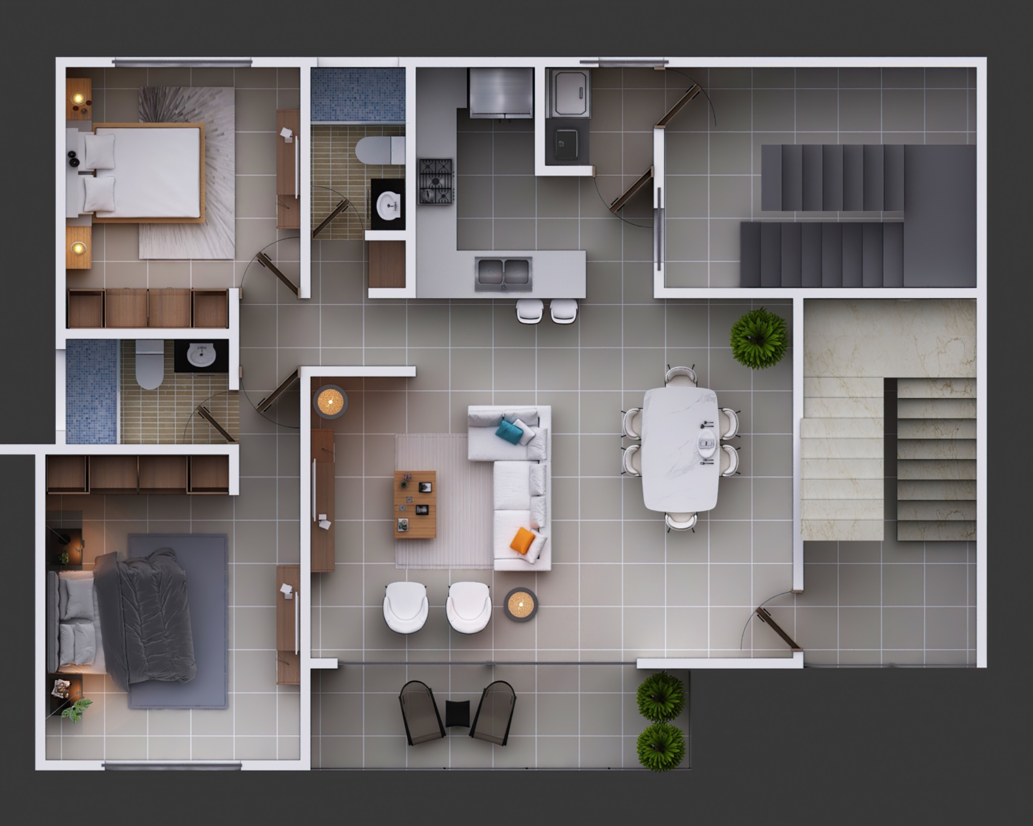 apartamentos - Apto de 2HAB en Azure, ¡a pasos de Playa Dorada! 4