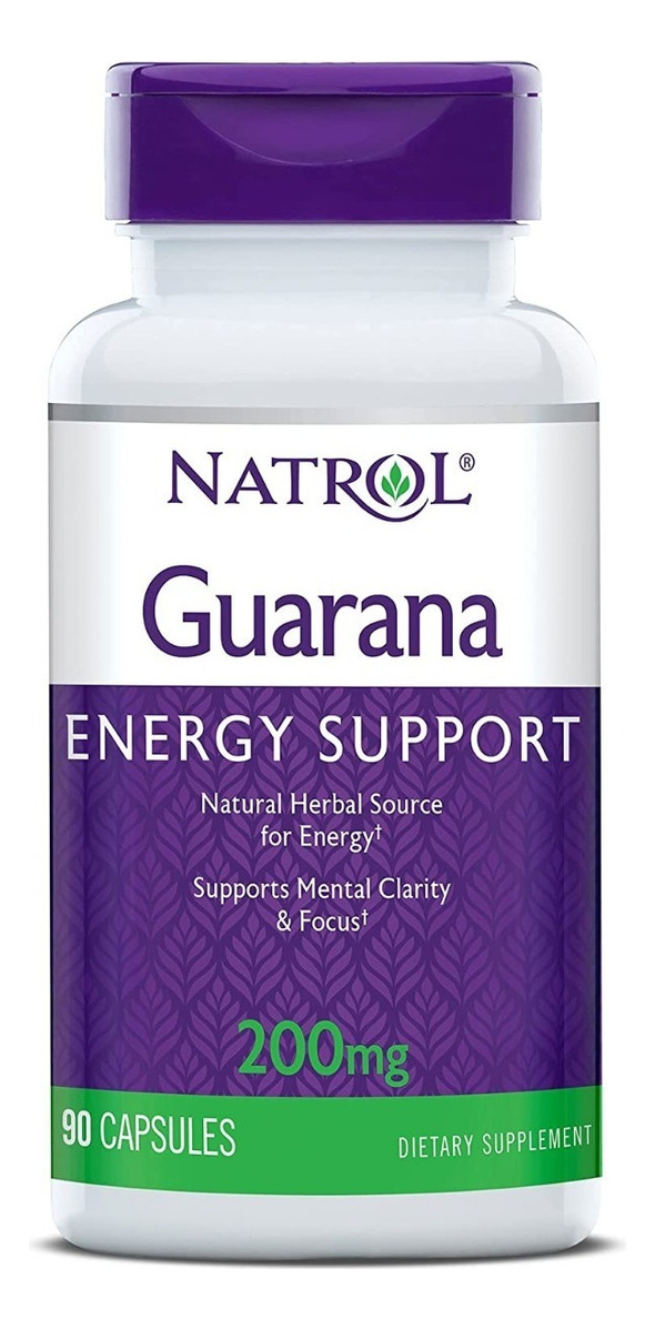Salud y Equipamiento Médico - Guarana Natrol 200mg  90 capsulas - Unidad