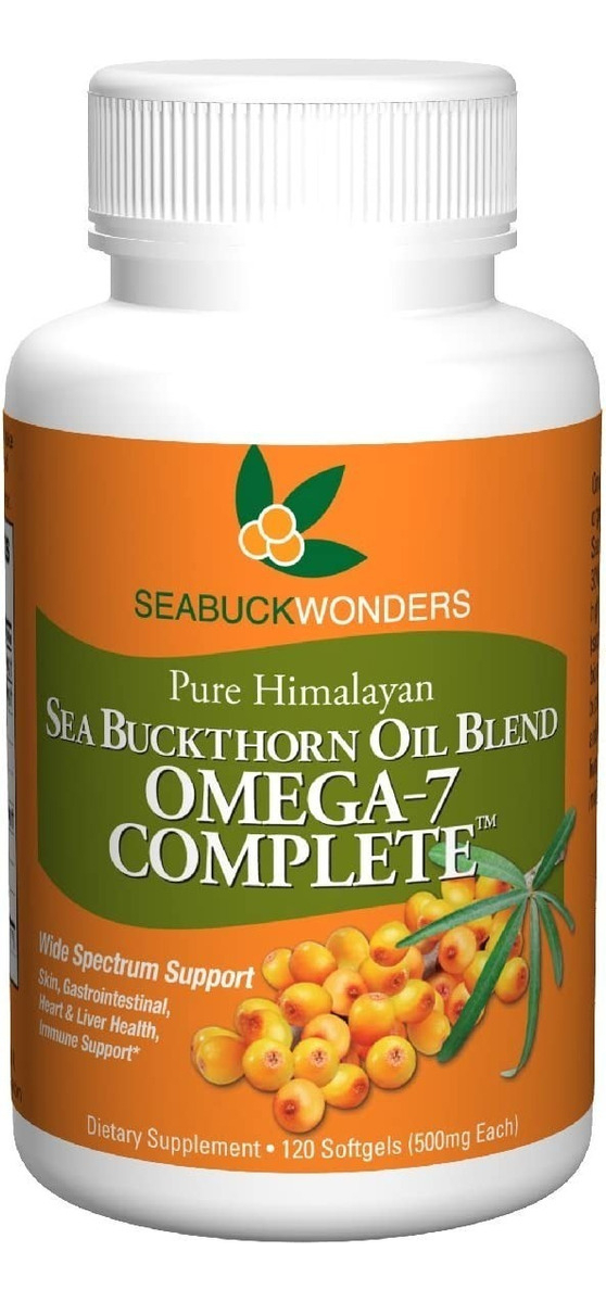Salud y Equipamiento Médico - Omega 7 120 capsulas Seabuckwonders