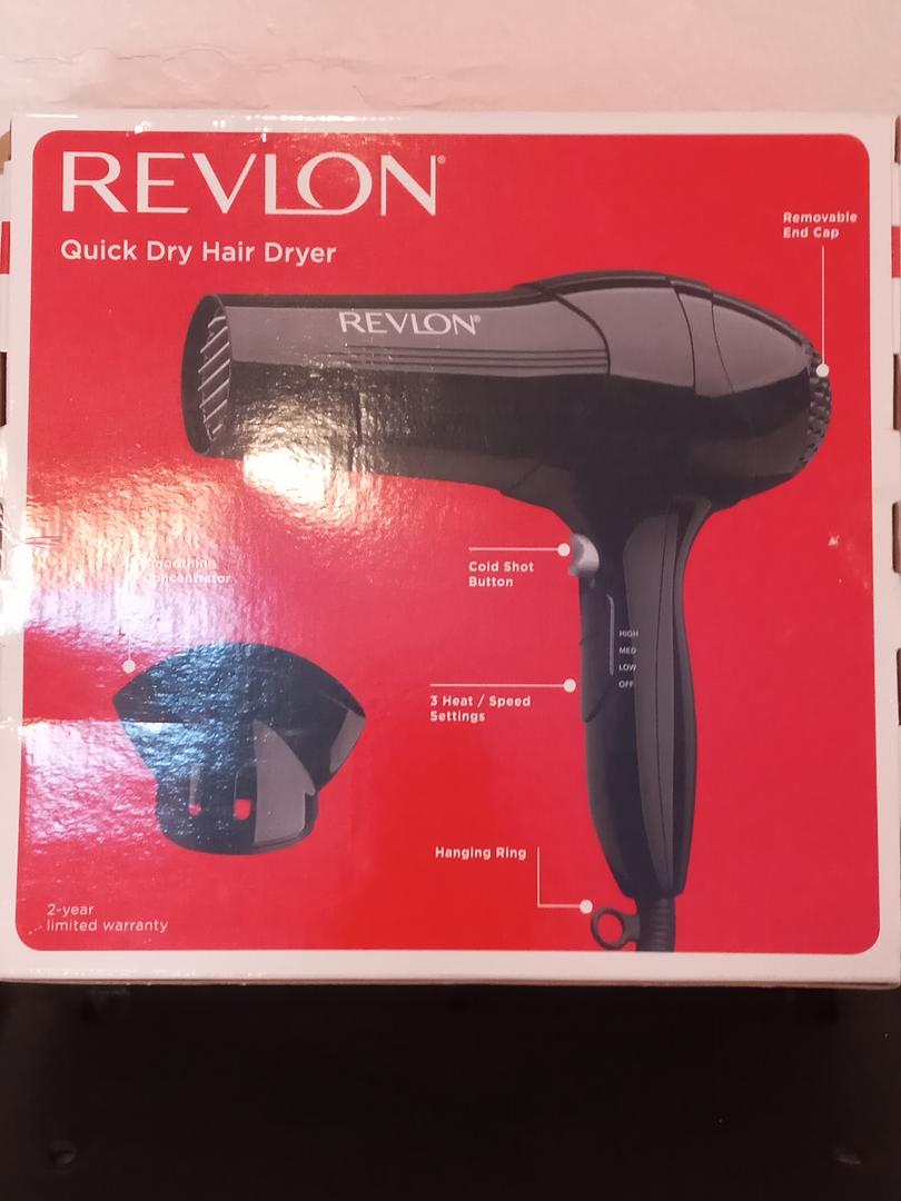 salud y belleza - Secador Revlon de mano 1875 watts nuevo 0
