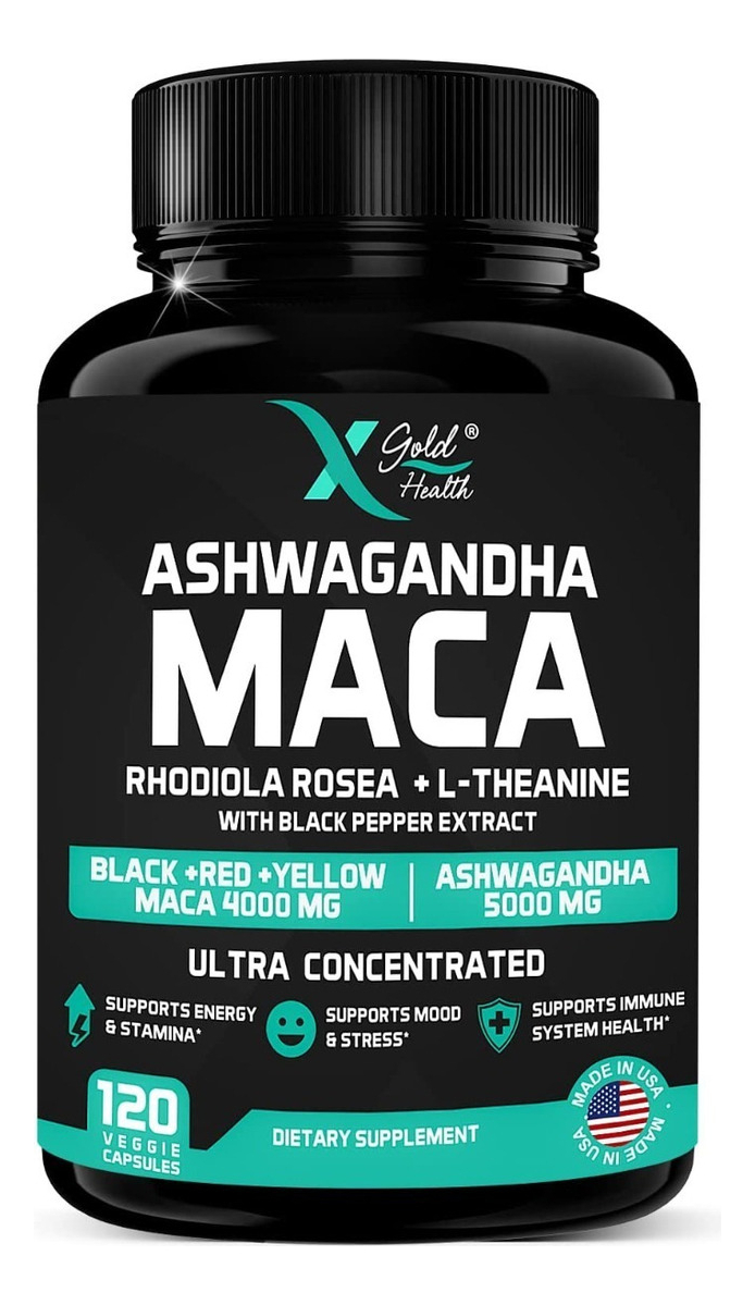 Salud y Equipamiento Médico - Capsulas De Ashwagandha De Extracto 30:1 0
