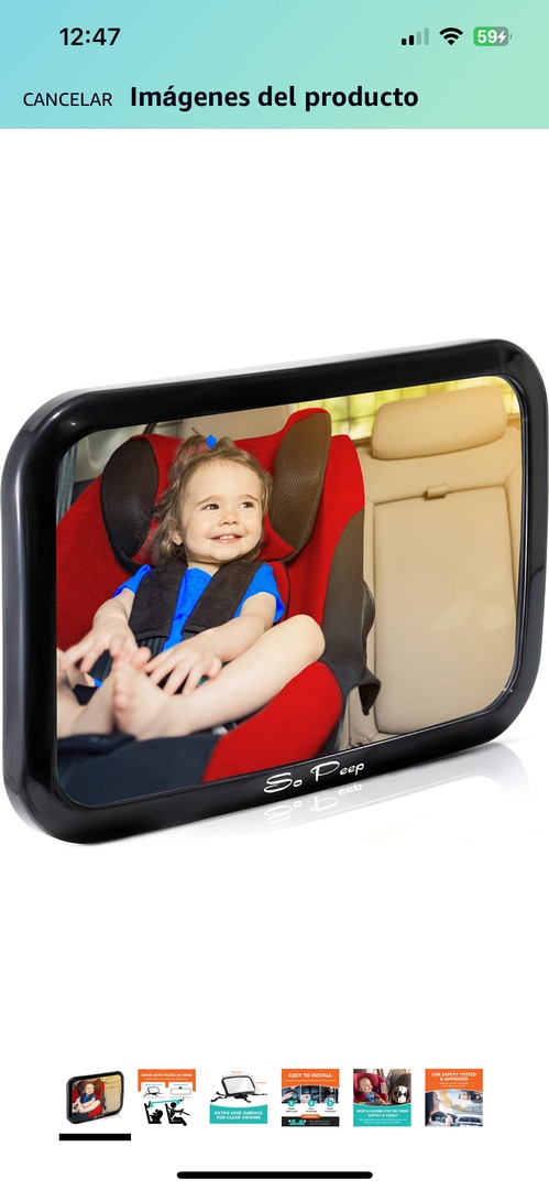 accesorios - Espejo retrovisor para bebé 0