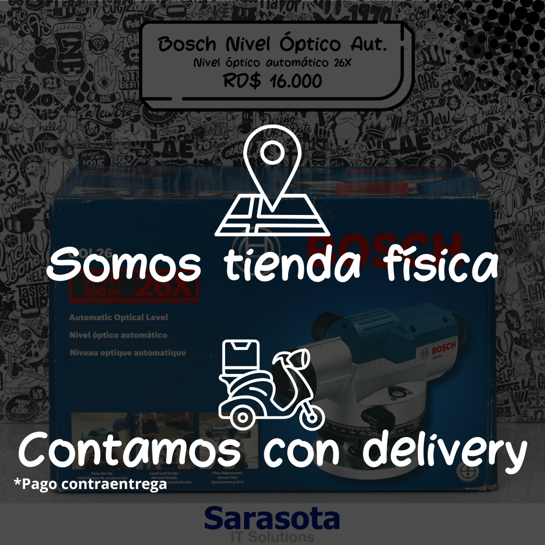 equipos profesionales - Bosch Nivel óptico automático 26X nuevo 1