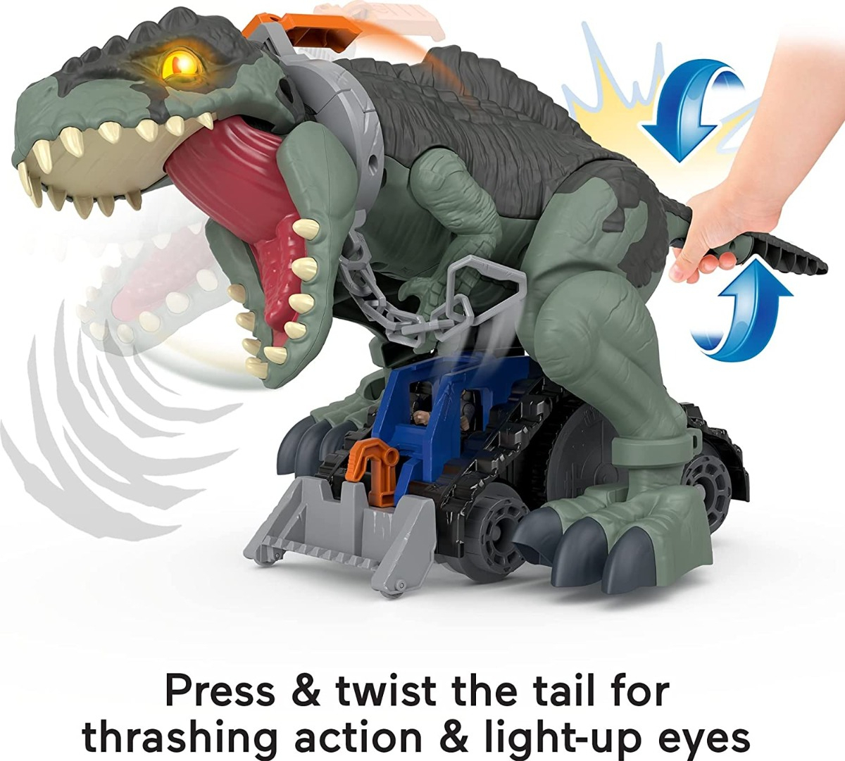 Salud y Equipamiento Médico - Dinosaurio Jurassic World Dominion Imaginext Luces Y Sonidos 1
