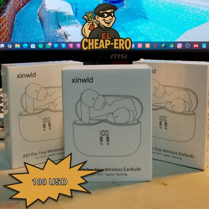 camaras y audio - Eardbuds - Xinwld A97 Pro 0
