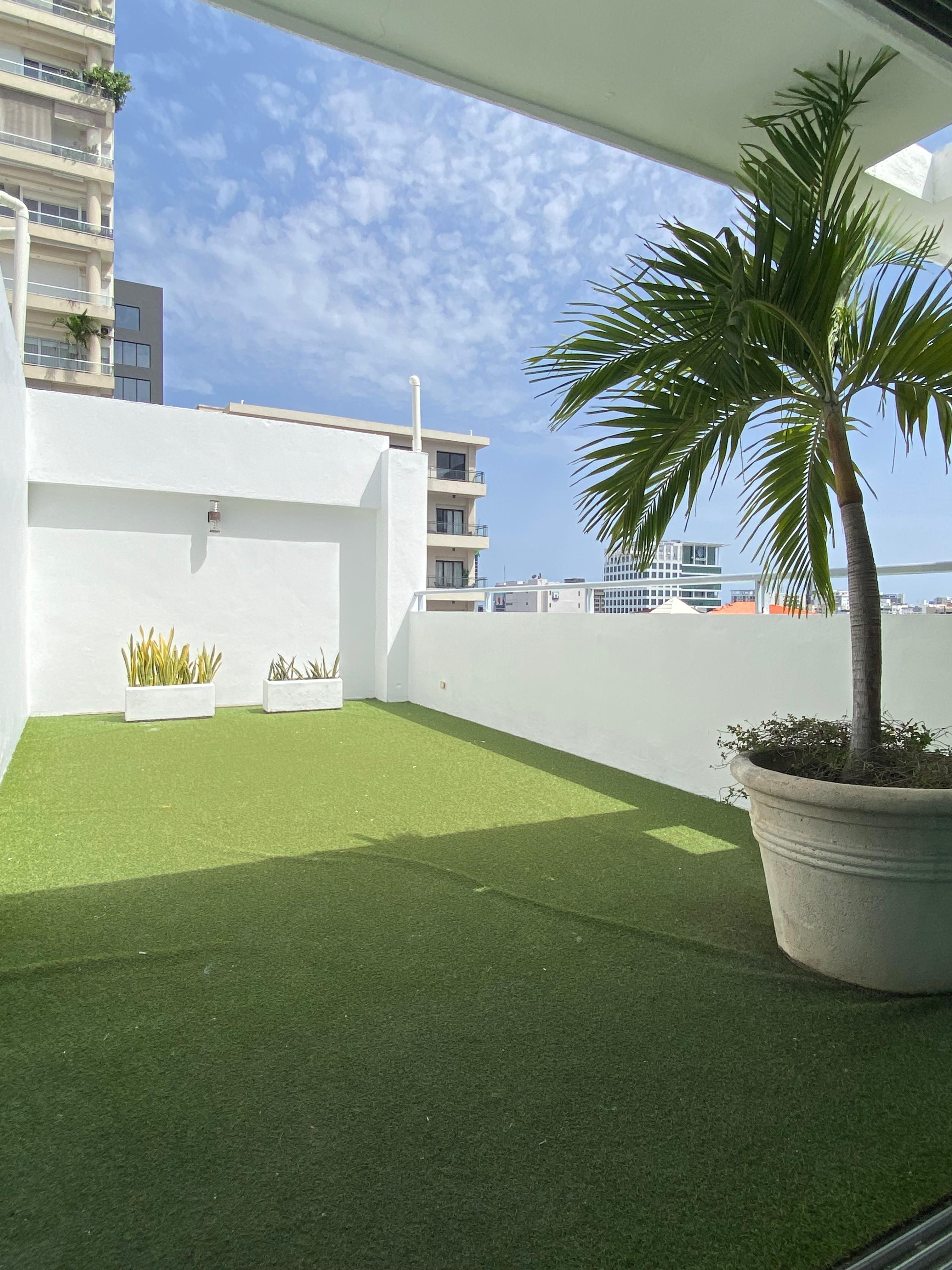 apartamentos - Apartamento amueblado en alquiler en Piantini  9