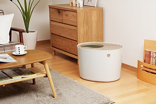 Salud y Equipamiento Médico - Caja De Arena Para Gatos Con Entrada Superior De Iris Con Pa 3