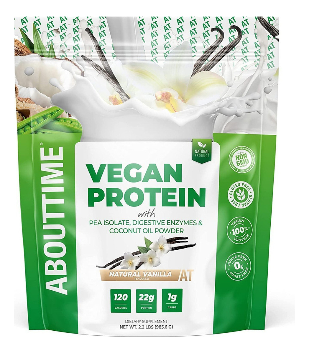 Salud y Equipamiento Médico - Proteina Vegana 985g Vainilla - G A $382 - G A $402 0