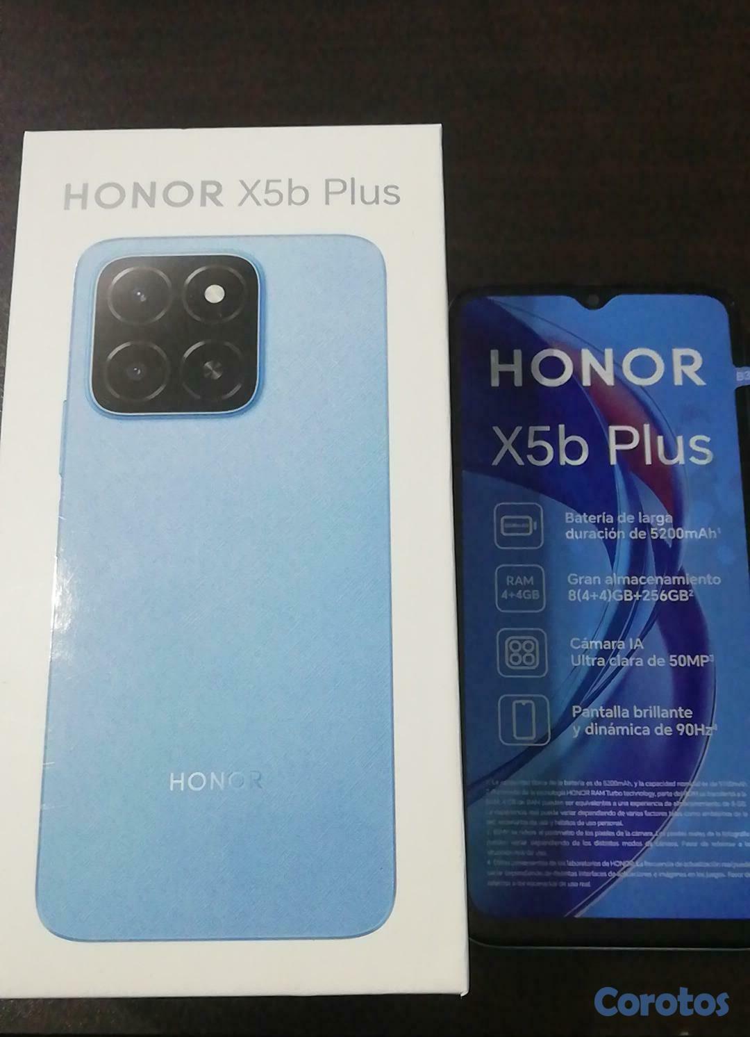 celulares y tabletas - Teléfono Honor X5B Plus 256GB 4GB  2