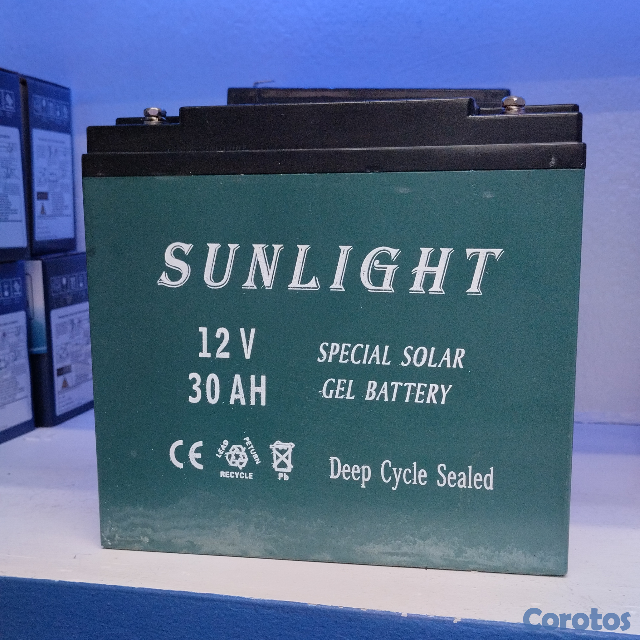 plantas e inversores - Batería 12V 30Ah ✅🌄👍🤠