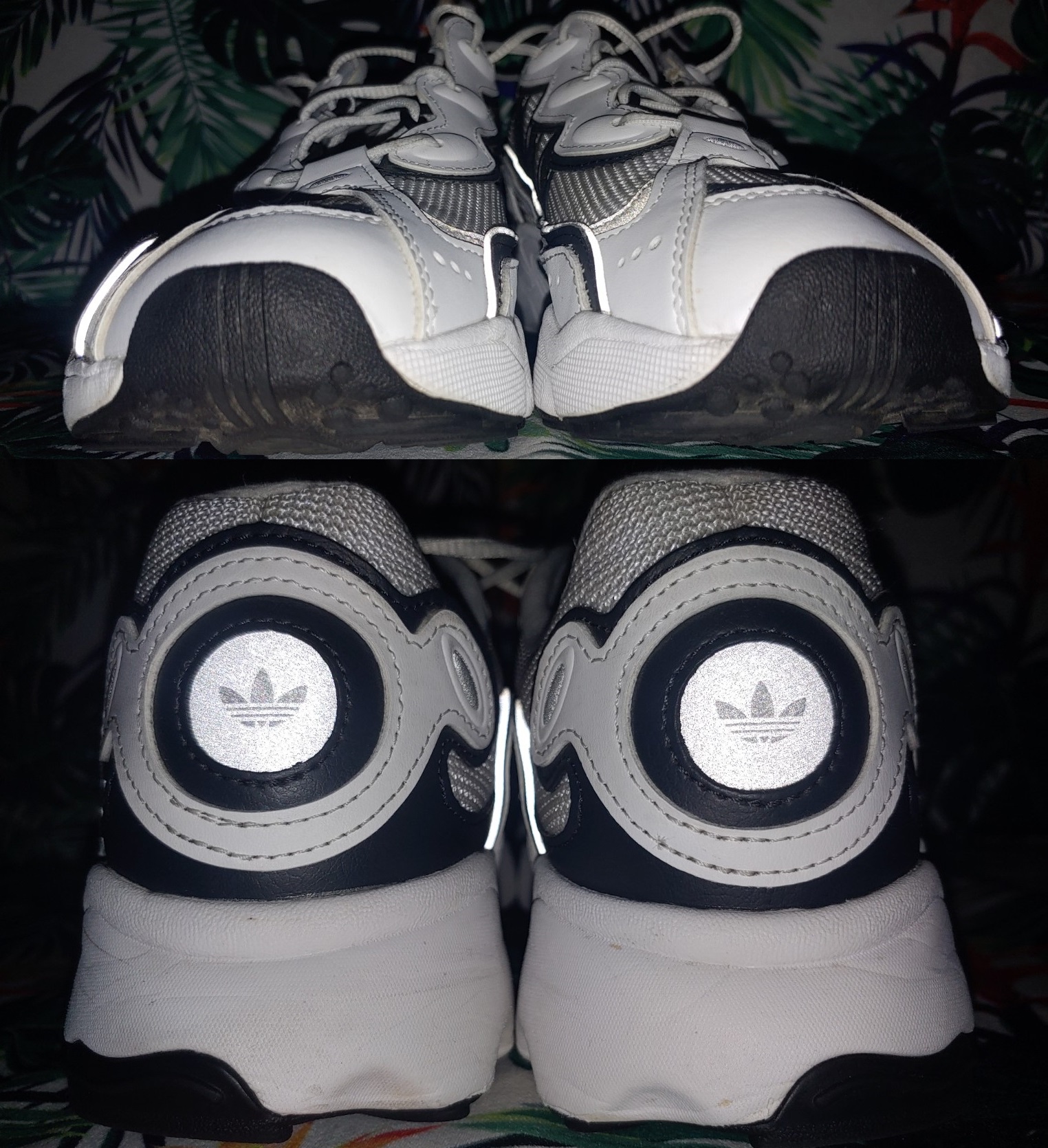 zapatos unisex - ADIDAS OZWEEGO OG BLANCO - NEGRO SIZE US 9.5 MUJER, US 8 HOMBRE, UK 8, EUR 42, C