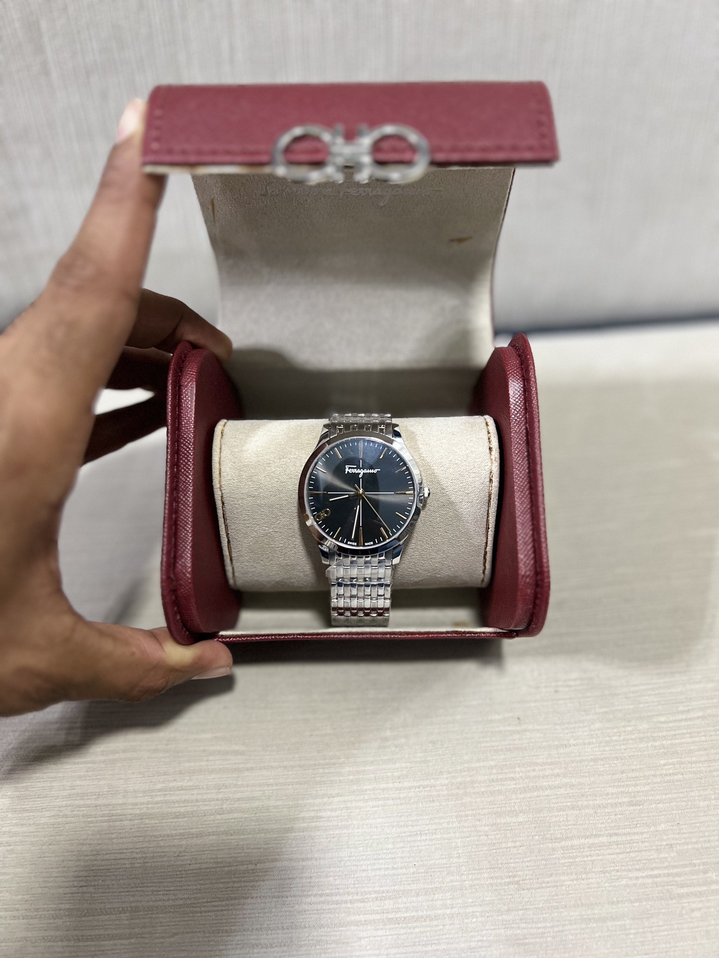 joyas, relojes y accesorios - RELOJ FERRAGAMO ORIGINAL NUEVO 2