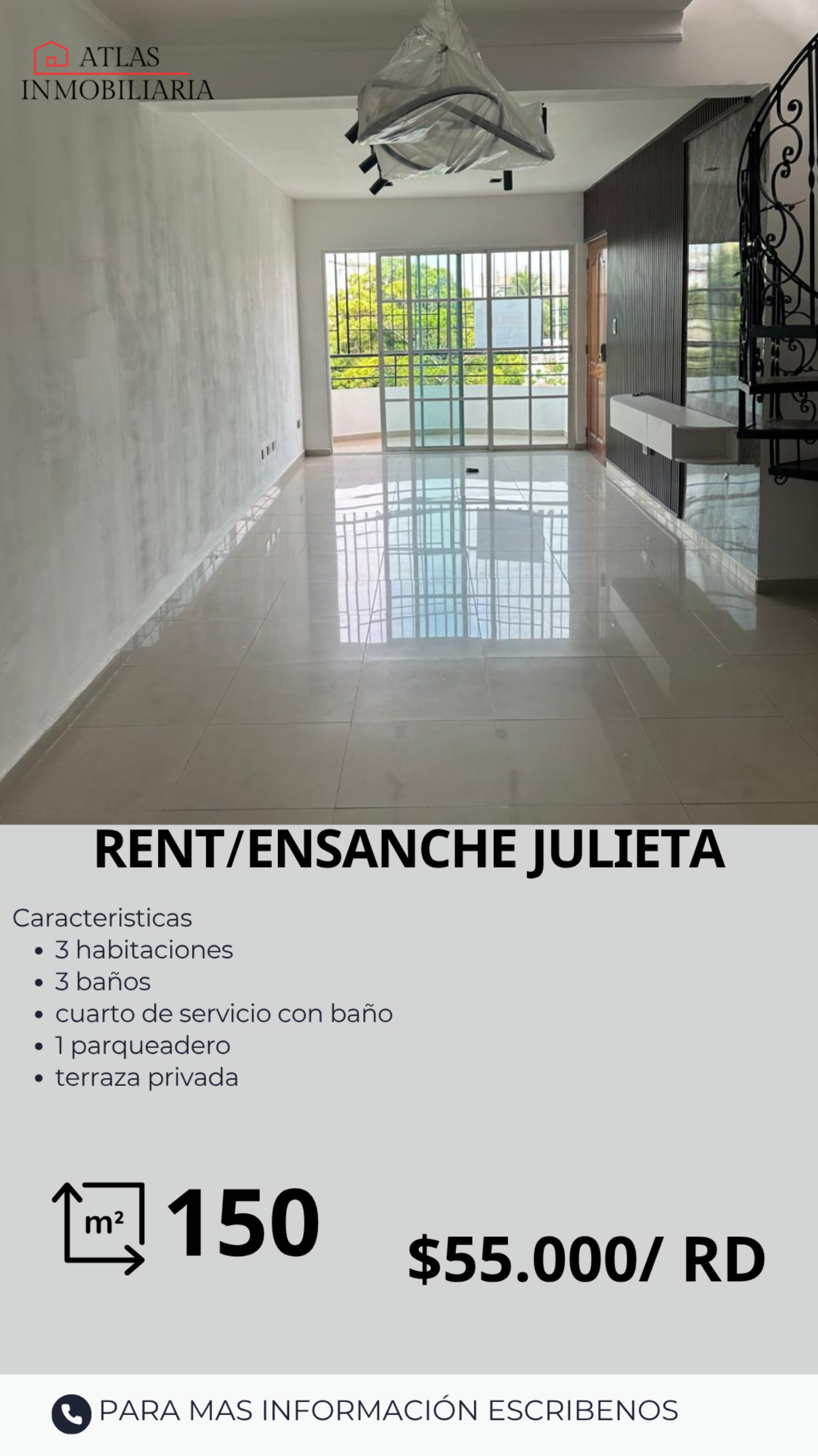 apartamentos - apartamento en alquiler - Ensanche Julieta  0