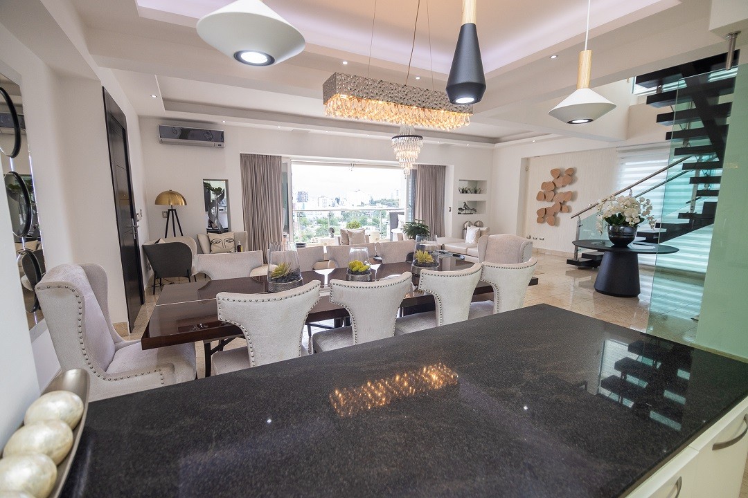 penthouses - PENTHOUSE CON TERRAZA PRIVADA Y JACUZZY CERROS GURABO SANTIAGO  4