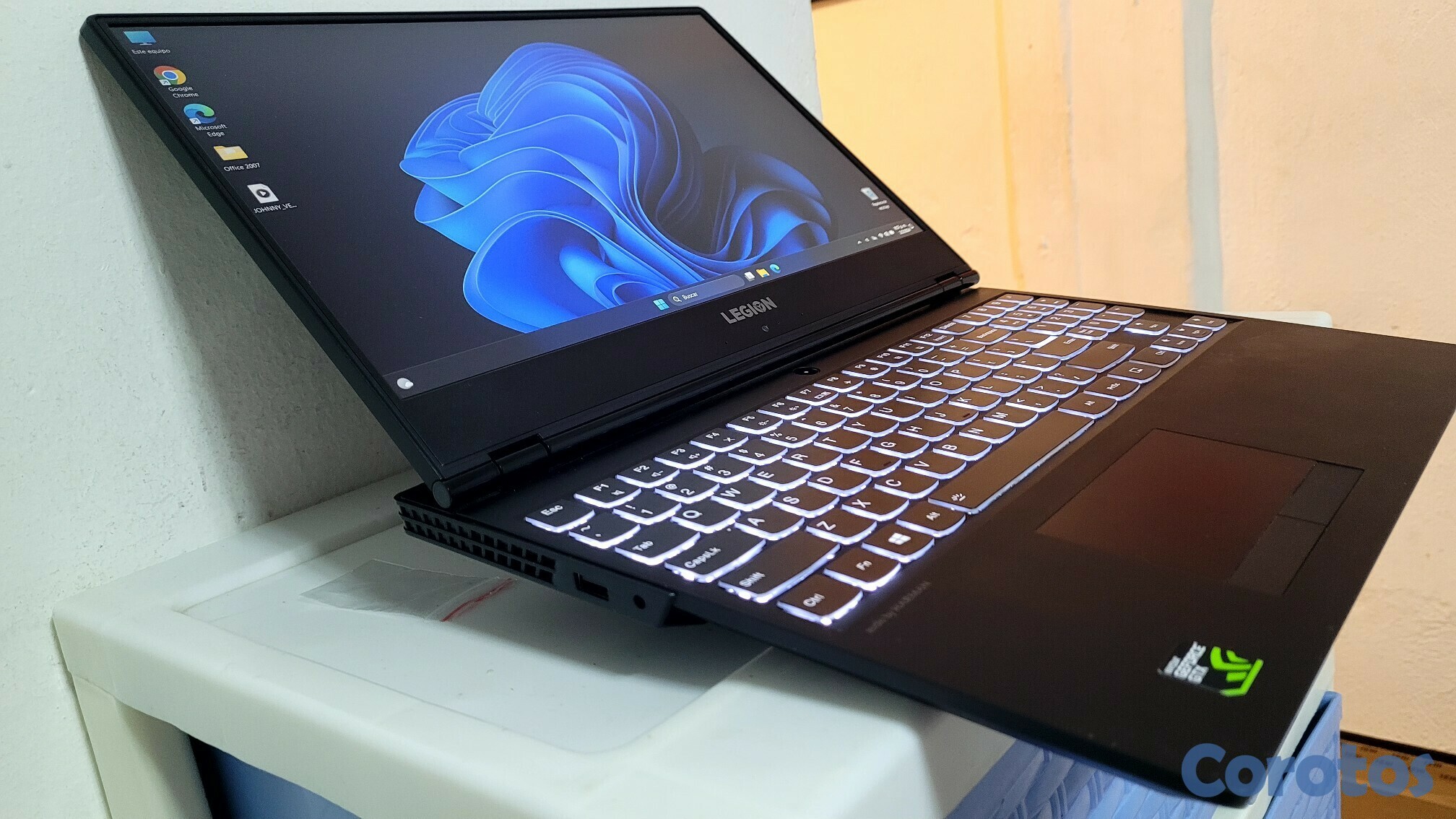 computadoras y laptops - Lenovo Gamer 17 Pulg Core i7 Ram 16gb Disco 2TB nVidea Gtx 1050Ti 4gb Dedicada 2