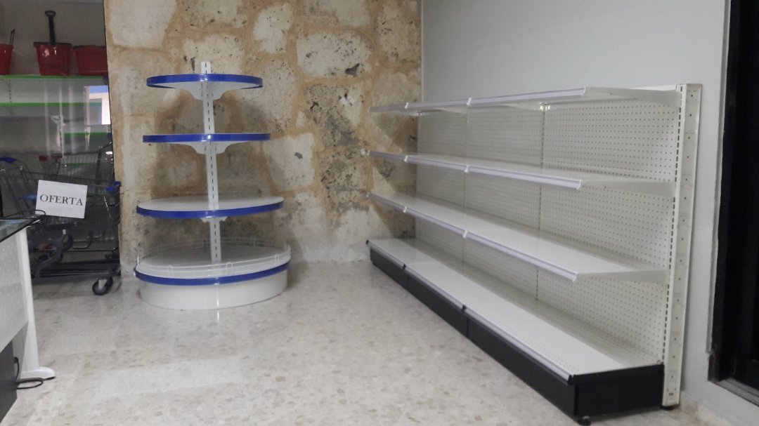 equipos profesionales - Estanterias, Tramerias metalicas, gondolas de supermercado en metal Nuevas  4