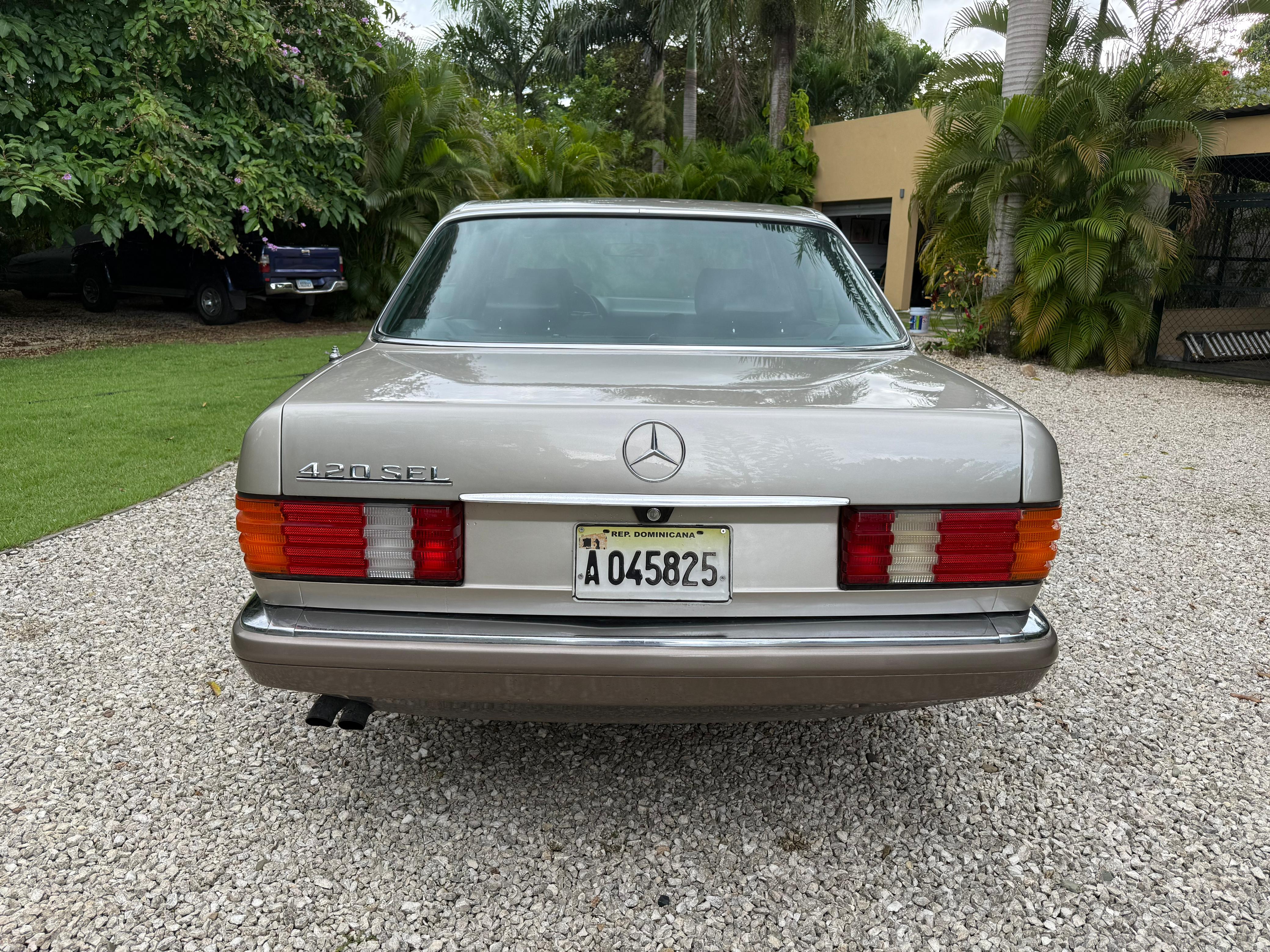 carros - Mercedes-Benz 420SEL 1986 8