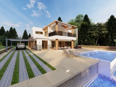 casas vacacionales y villas - Villas de Alta Gama con 4 Habitaciones y Fino Diseño, Jarabacoa 0