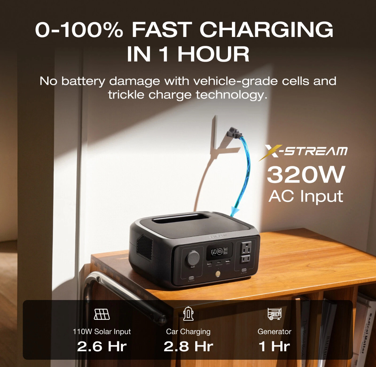 plantas e inversores - EcoFlow RIVER 3 Portable Power Station 245Wh  1