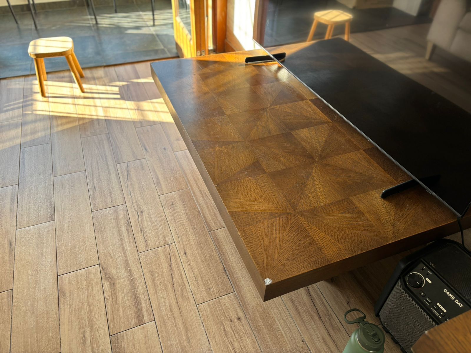 muebles y colchones - Mesa de Centro de Madera. Oportunidad 2