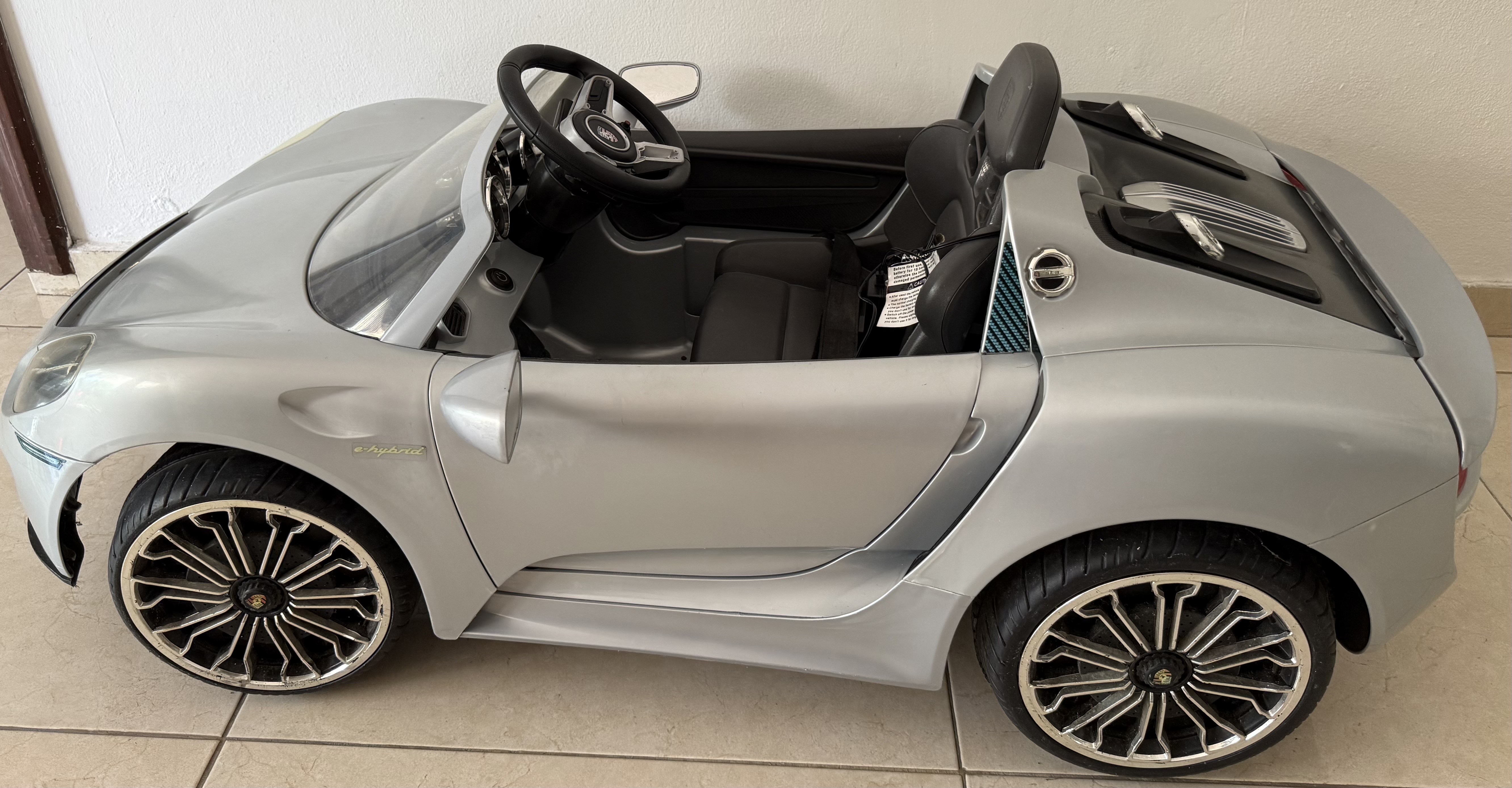 coches y sillas - carro electrico Porsche para niños desde 3+ años 