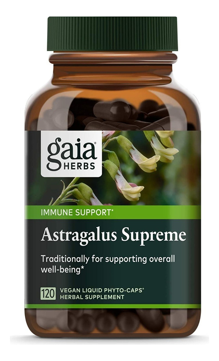 Salud y Equipamiento Médico - Astragalo 120cap Gaia Herbs
