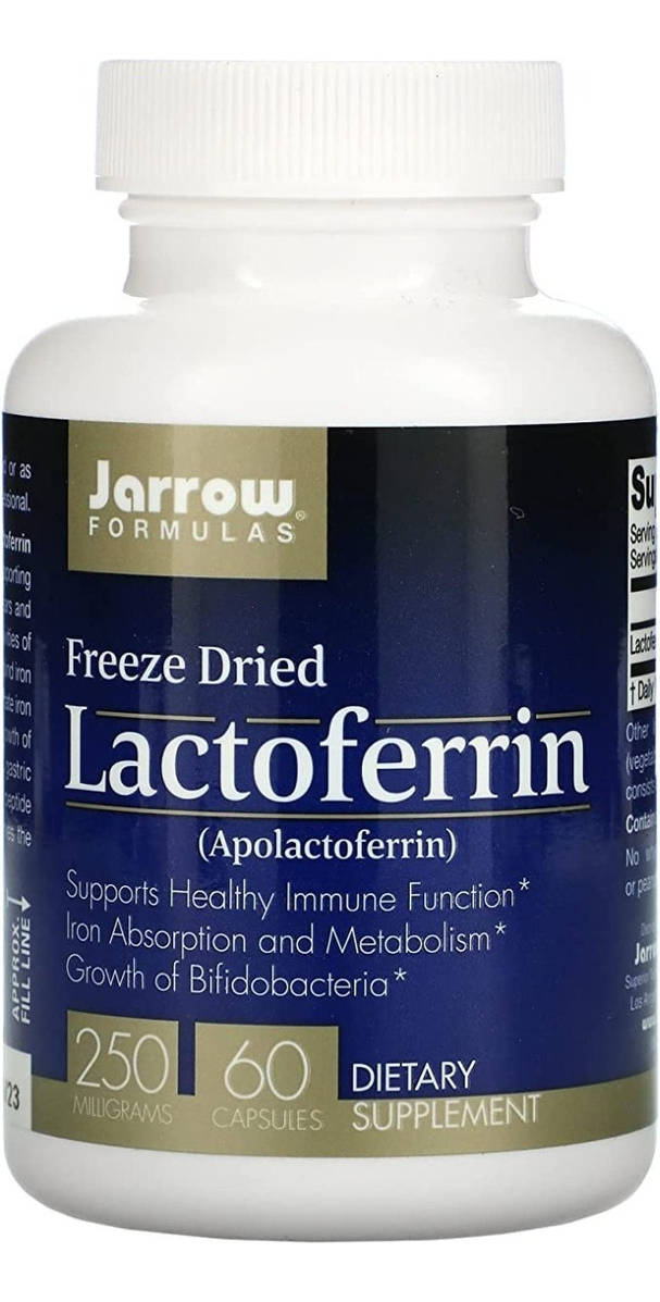 Salud y Equipamiento Médico - Lactoferrin 60 Capsulas Jarrow 0