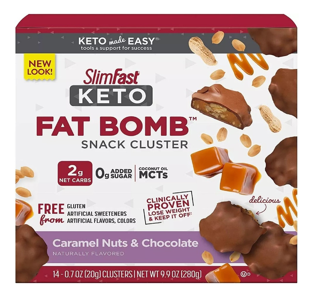 Salud y Equipamiento Médico - Barras Keto Slim Fast