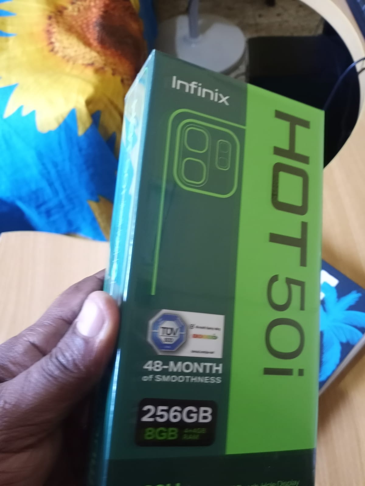 celulares y tabletas - infinitix Hot 50i 256gb,8gb nuevo con su caja y sus accesorios. 1