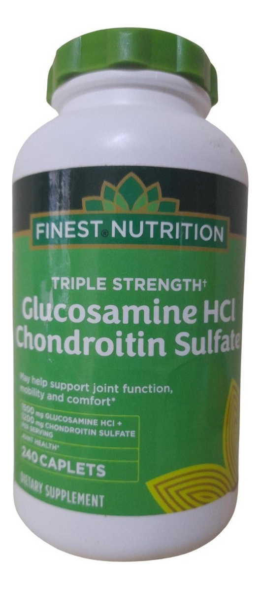 Salud y Equipamiento Médico - Glucosamina 1500 Mg Finest Nutrition 0