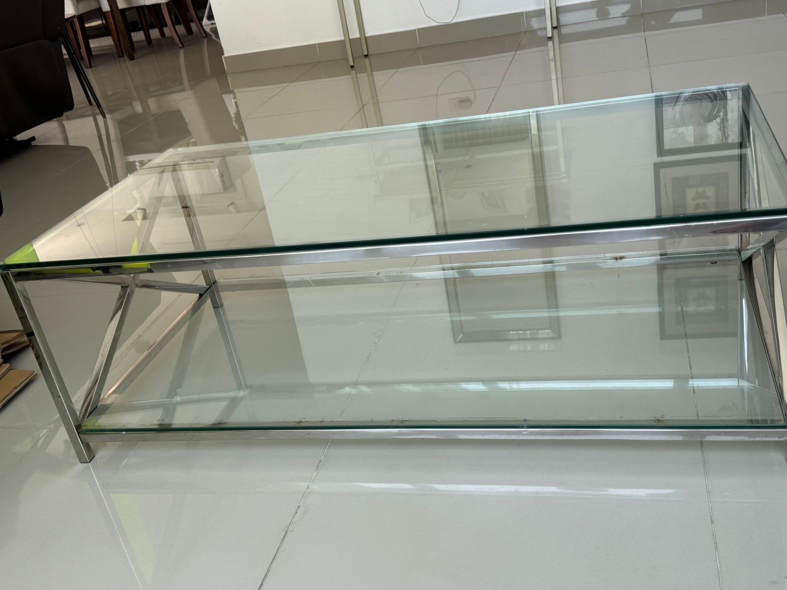 muebles y colchones - Mesa de centro, de cristal 2