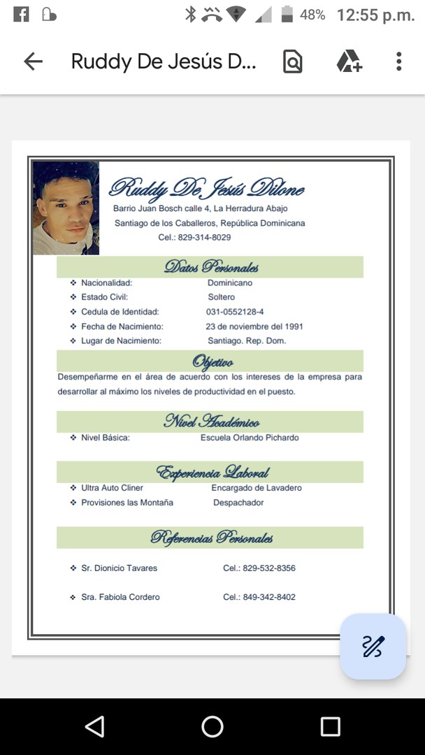 empleos disponibles - Hola bueno días por favor si alguien sabe de un empleo disponible déjeme saber  