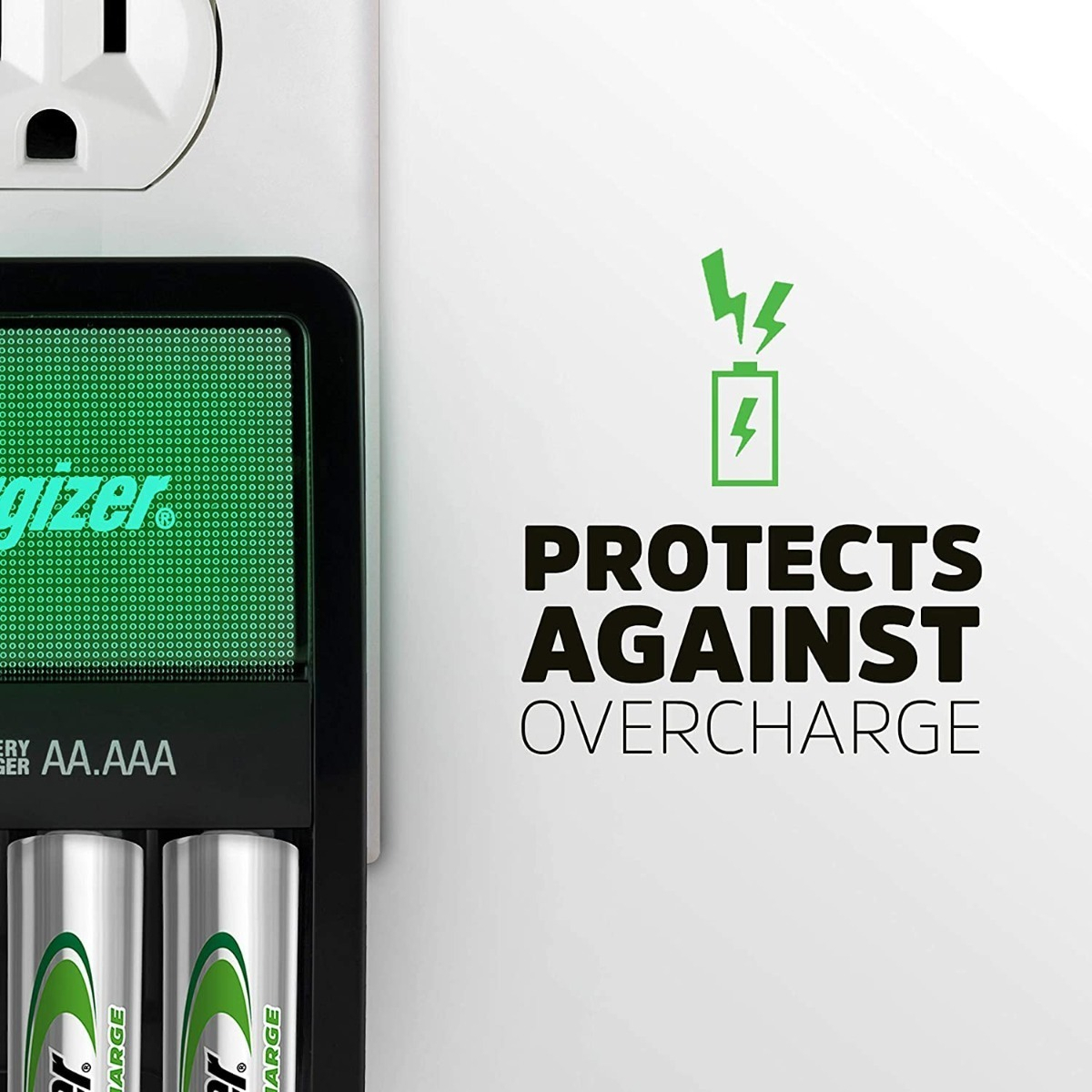 Salud y Equipamiento Médico - Cargador Bateria Energizer Con 4 Baterías Aa Nimh Recargable 4