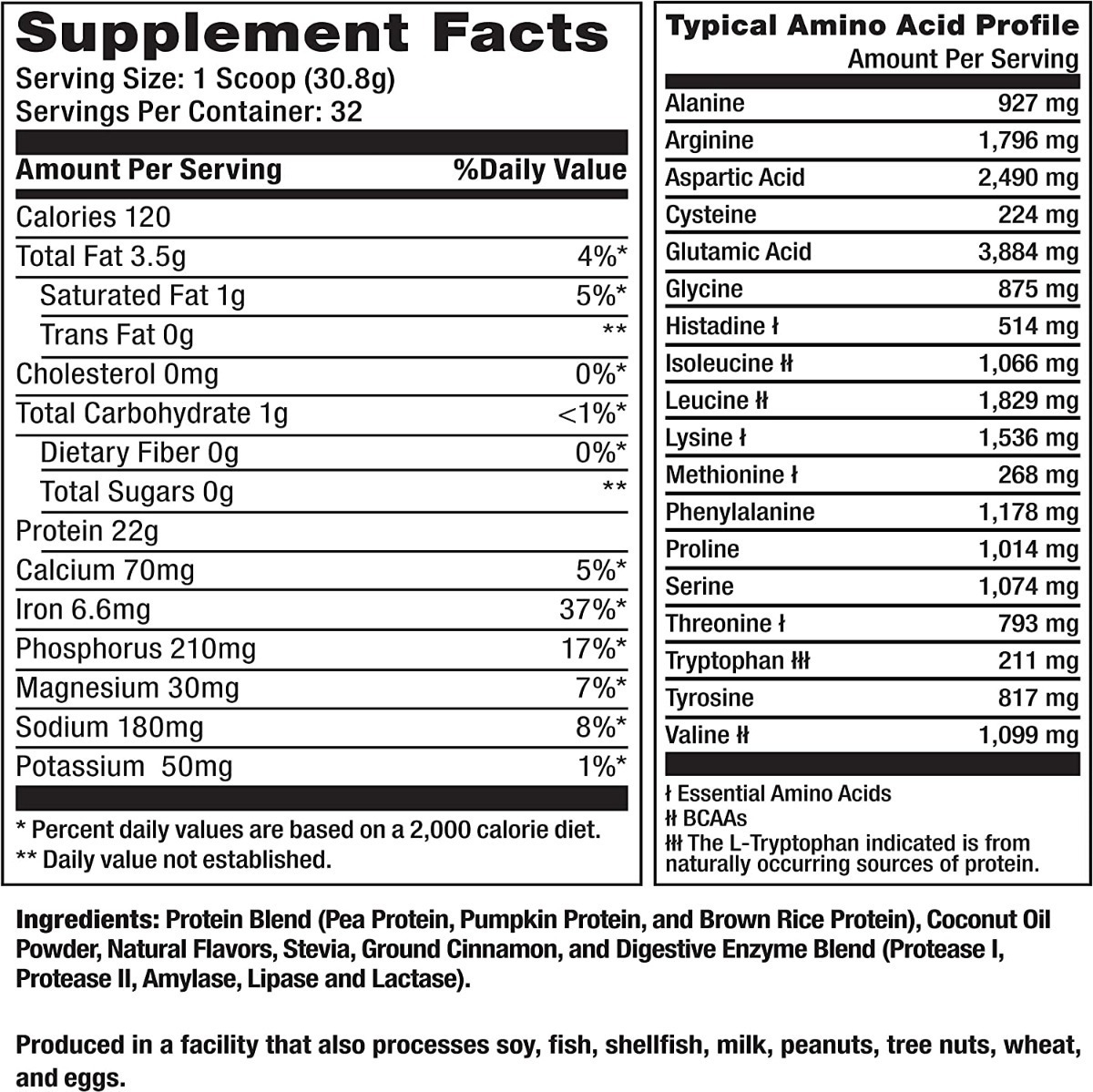 Salud y Equipamiento Médico - Proteina Vegana 985g Vainilla - G A $382 - G A $402 1