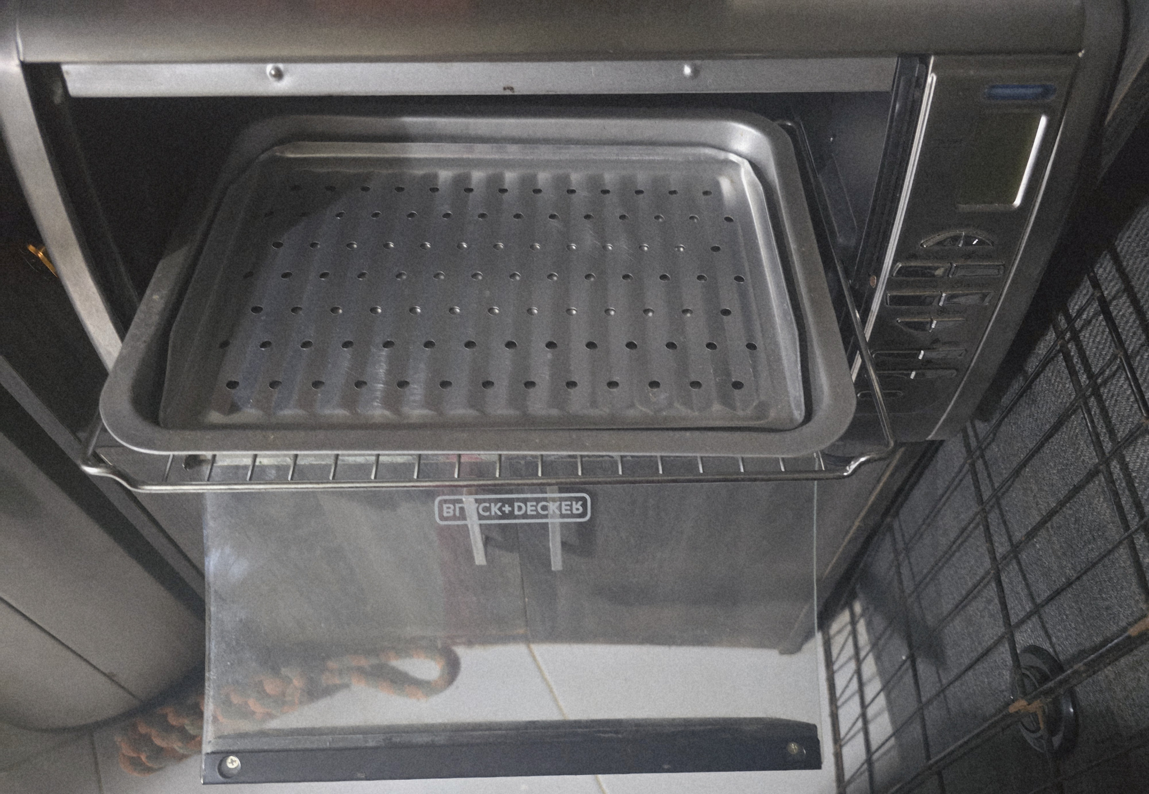 electrodomesticos - Horno Digital black and decker en acero inoxidable plateado 3