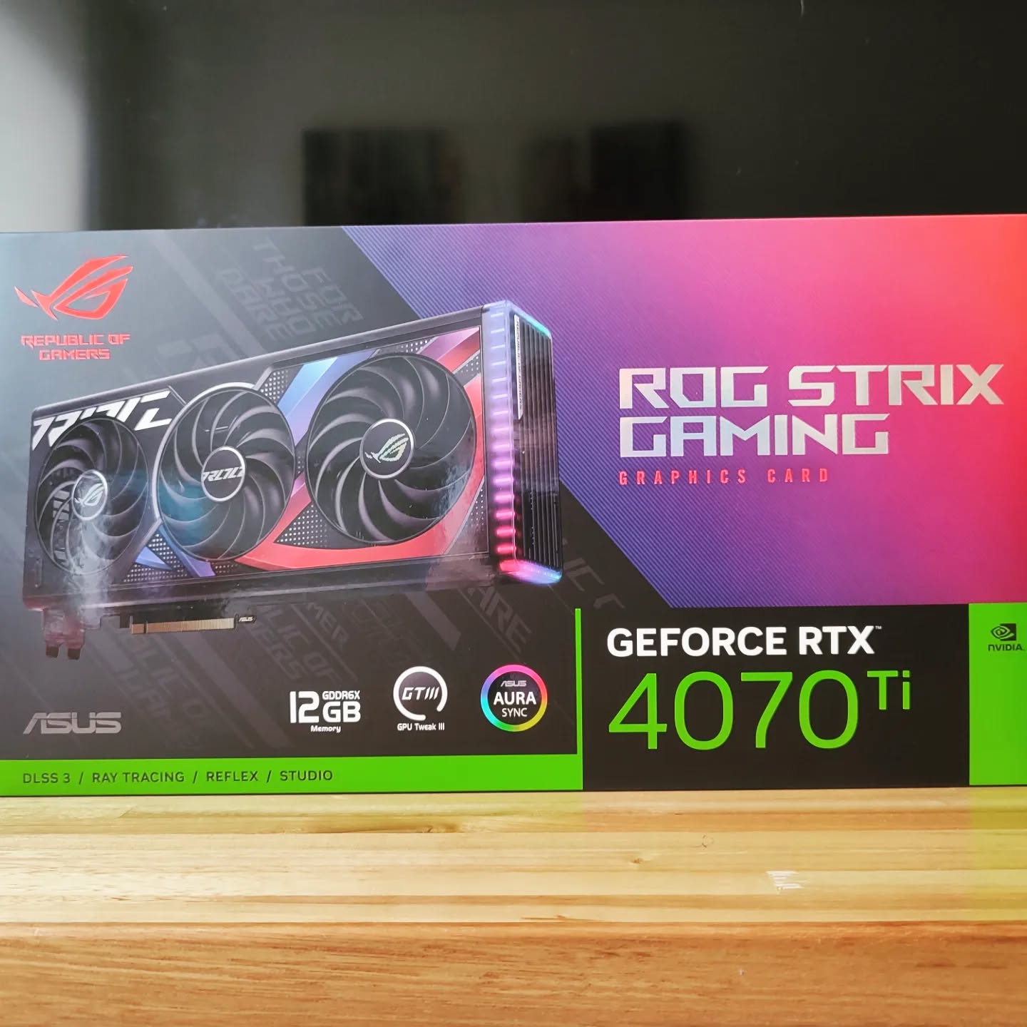 computadoras y laptops - TARJETA GRÁFICA RTX 4070 TI  1